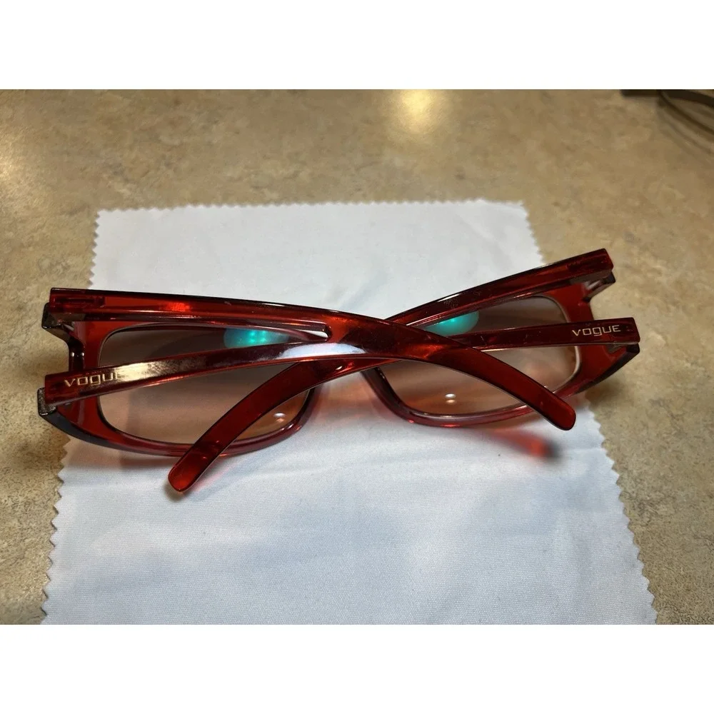 Vogue Sunglasses VO 2412 Red  60-15 Oversized Frames 1411/12